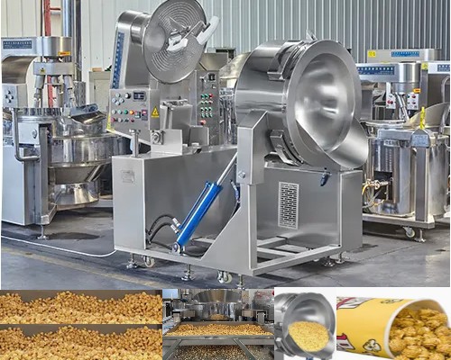 Corn Popcorn Making Machine