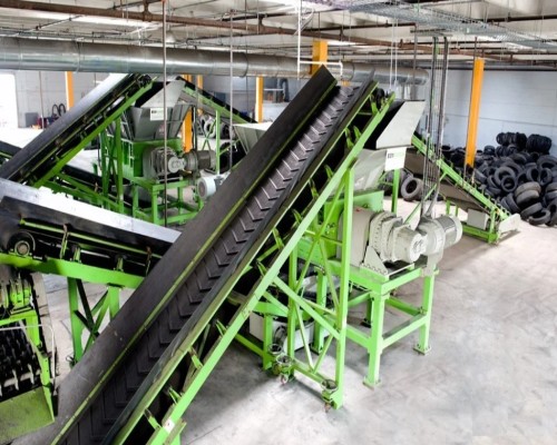 Tyre Recycling Shredder Machine